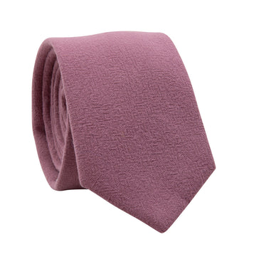 DAZI Dusty Rose Necktie. 