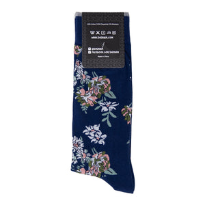 DAZI Dress Socks - Lotus Floral Dress Socks