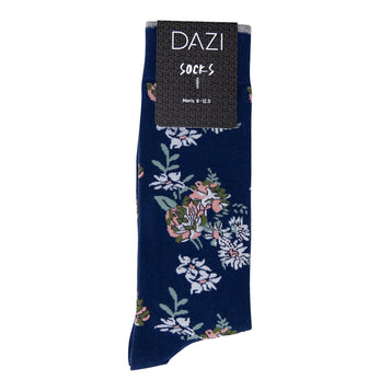 DAZI Dress Socks - Lotus Floral Dress Socks