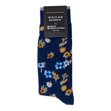 DAZI Dress Socks - Nectar Floral Dress Socks