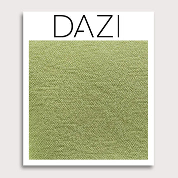 DAZI Pale Lime Fabric Swatch Sample. 3