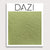 DAZI Pale Lime Fabric Swatch Sample. 3