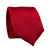 Solid Red Satin Tie.