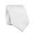 DAZI White Solid Polyester Satin Tie